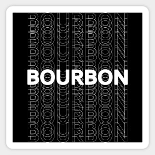 BOURBON Drinker Sticker